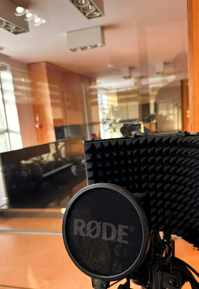 Set de podcast de SupraSummit