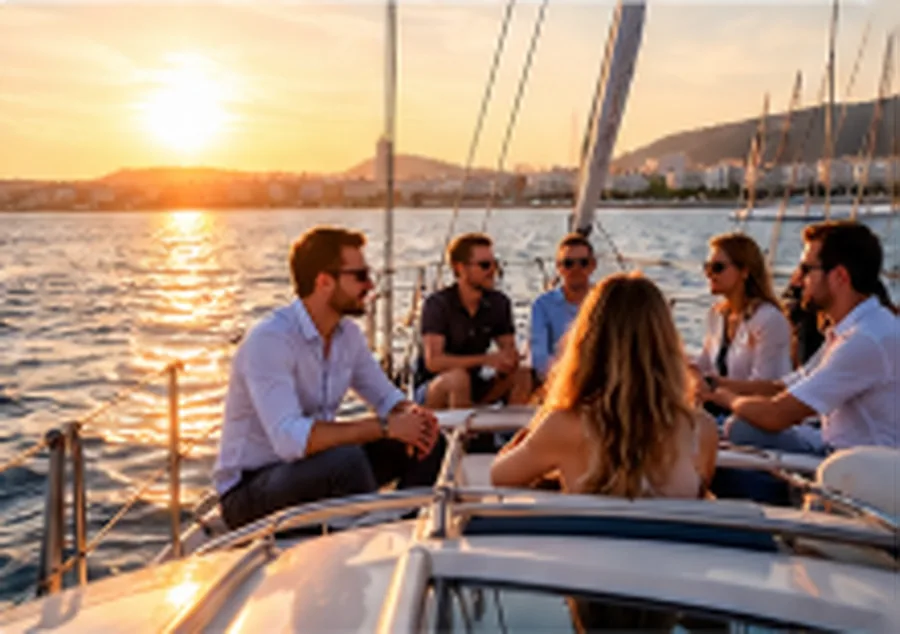 Experiencia del club de empresa de SupraSummit a bordo de un velero